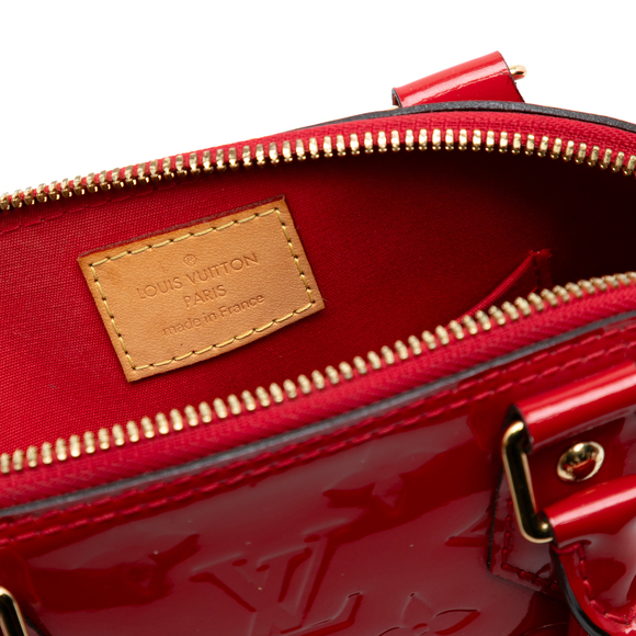 Pre-Loved Louis Vuitton Monogram Vernis Alma BB - Picture 5 of 7